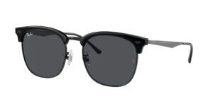 0RB4418D 673487 - Black On Black - Dark Grey - Size 56