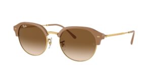 0RB4429 672151 - Beige On Gold - Light Brown - Size 53