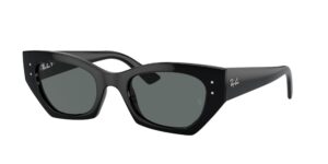 0RB4430 ZENA 667781 - Black - Dark Grey Polarized - Size 49
