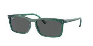 0RB4435 6615B1 - Transparent Green - Dark Grey - Size 59