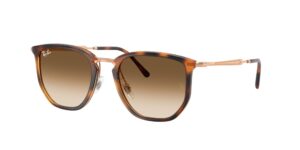 0RB4451 680451 - Transparent Orange - Clear Gradient Brown - Size 50