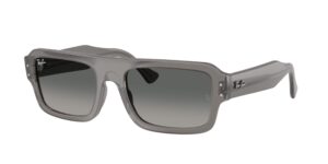 0RB4454 FLACKO 680571 - Transparent Grey - Gradient Grey - Size 56