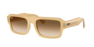 0RB4454 FLACKO 680651 - Transparent Beige - Clear Gradient Brown - Size 53