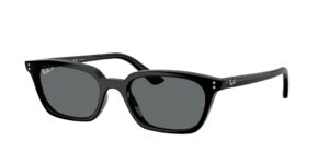 0RB4456 ZAYA 667781 - Black - Dark Grey Polarized - Size 50