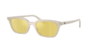 0RB4456 ZAYA 68086D - Cloudy Warm White - Yellow Mirror Flash Gold - Size 50