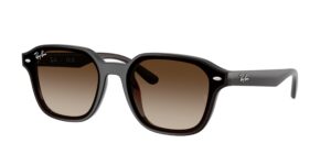 0RB4458D 714/13 - Transparent Dark Brown - Gradient Brown - Size 65