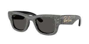 0RB4940BP WAYFARER PUFFER 686587 - Black & Strass Pave - Ultra Black - Size 47