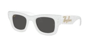 0RB4940BP WAYFARER PUFFER 686687 - White & Strass Pave - Ultra Black - Size 47