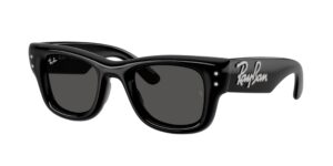 0RB4940B WAYFARER PUFFER 686487 - Black & Strass - Ultra Black - Size 47