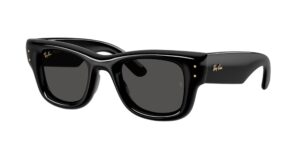 0RB4940 WAYFARER PUFFER 601/87 - Black - Ultra Black - Size 47