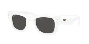 0RB4940 WAYFARER PUFFER 671/87 - White - Ultra Black - Size 47