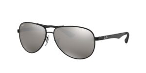 0RB8313 CARBON FIBRE 002/K7 - Black - Grey Polarized - Size 61