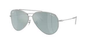 0RBR0101S AVIATOR REVERSE 003/30 - Silver - Silver - Size 62