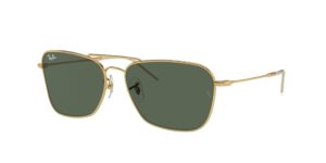 0RBR0102S CARAVAN REVERSE 001/VR - Arista Gold - G-15 Green - Size 58
