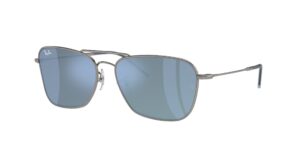 0RBR0102S CARAVAN REVERSE 004/GA - Gunmetal - Light Blue - Size 58