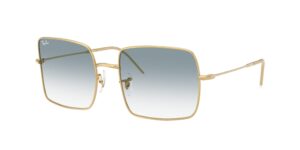 0RBR0104S SQUARE REVERSE 001/79 - Arista Gold - Clear Gradient Blue - Size 54