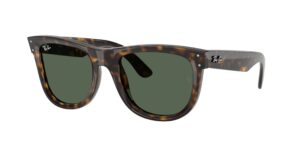 0RBR0502S WAYFARER REVERSE 6790VR - Dark Havana - Dark Green - Size 50