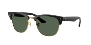 0RBR0504S CLUBMASTER REVERSE 6677VR - Black On Arista - Dark Green - Size 51