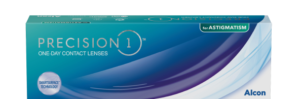 Precision 1 Torics 90 lenses