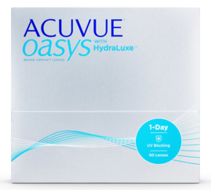1-Day Acuvue OASYS 90 contact lenses for clear, comfortable vision