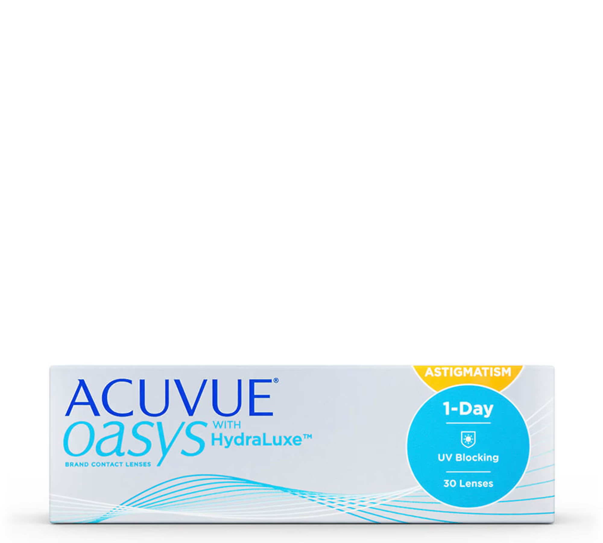 1-Day Acuvue OASYS for Astigmatism 90 contact lenses for clear, comfortable vision