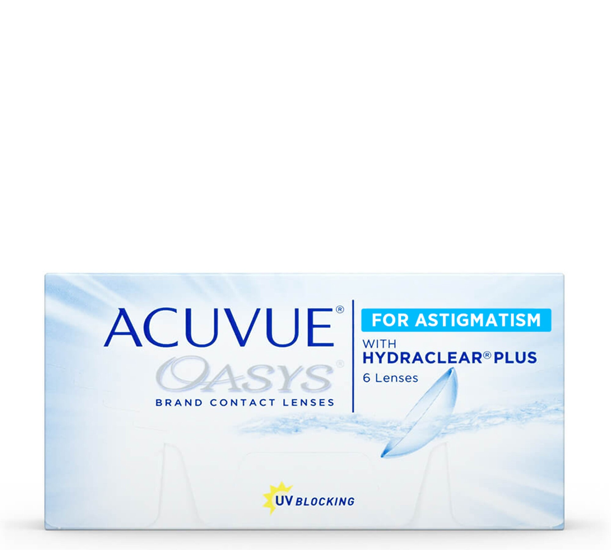 Acuvue Oasys for Astigmatism contact lenses for clear, comfortable vision